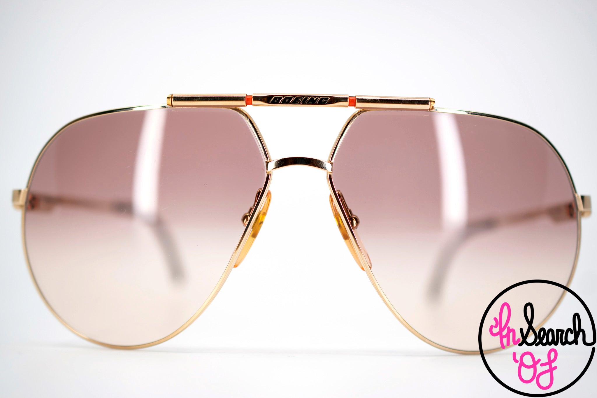 Boeing 5705 40 Gold Sunglasses