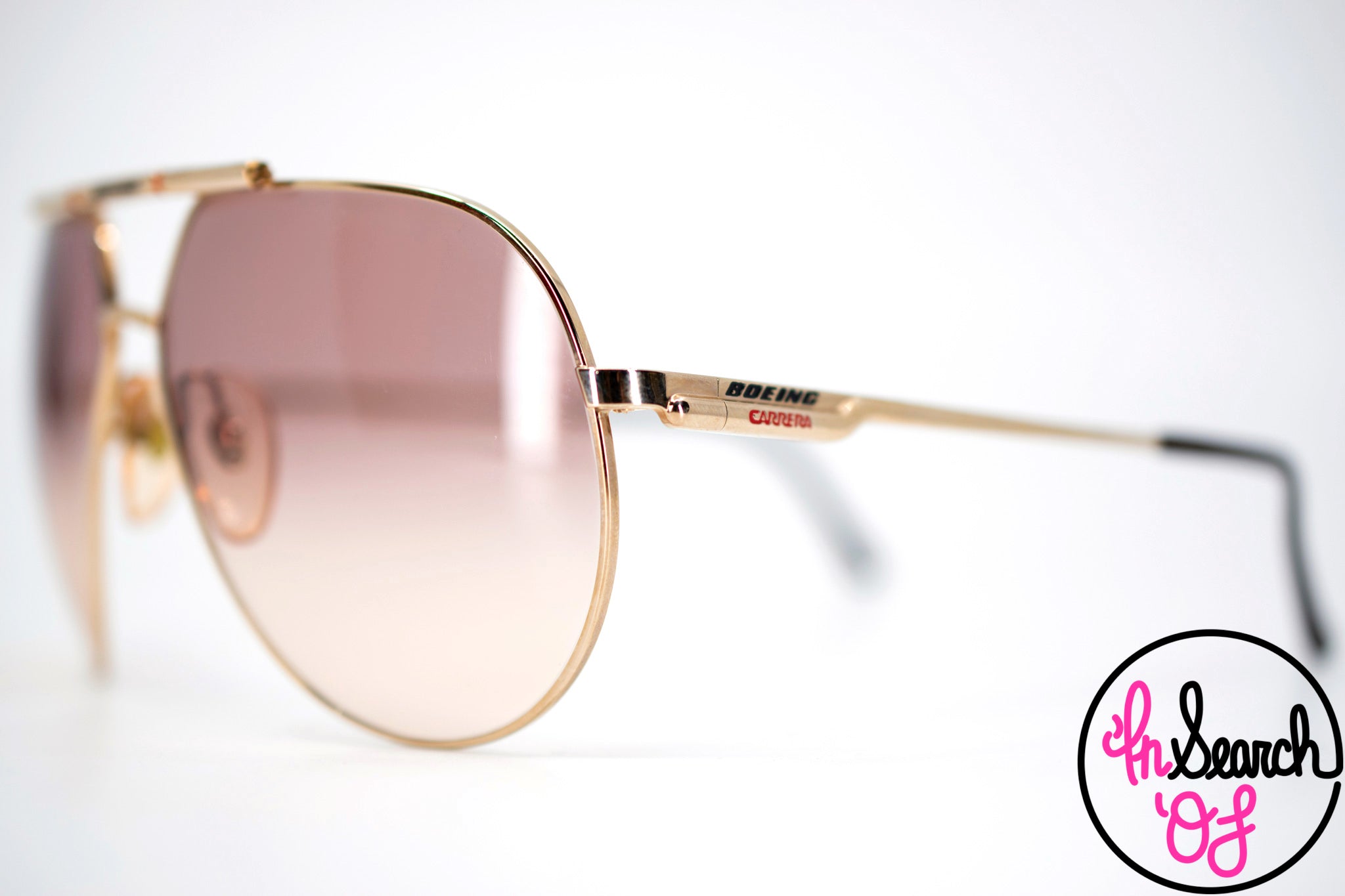 Boeing 5705 40 Gold Sunglasses