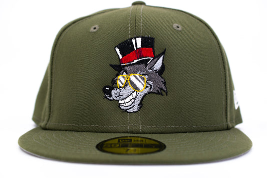 Cazzie Wolf Fitted Cap Friends and Family Edition