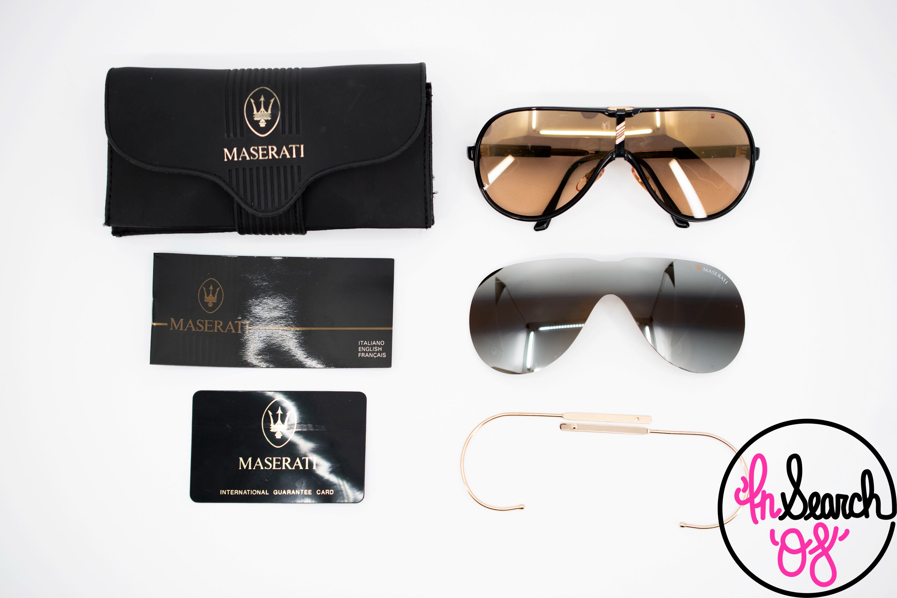 Vintage Maserati 6119 Sunglasses - In Search Of