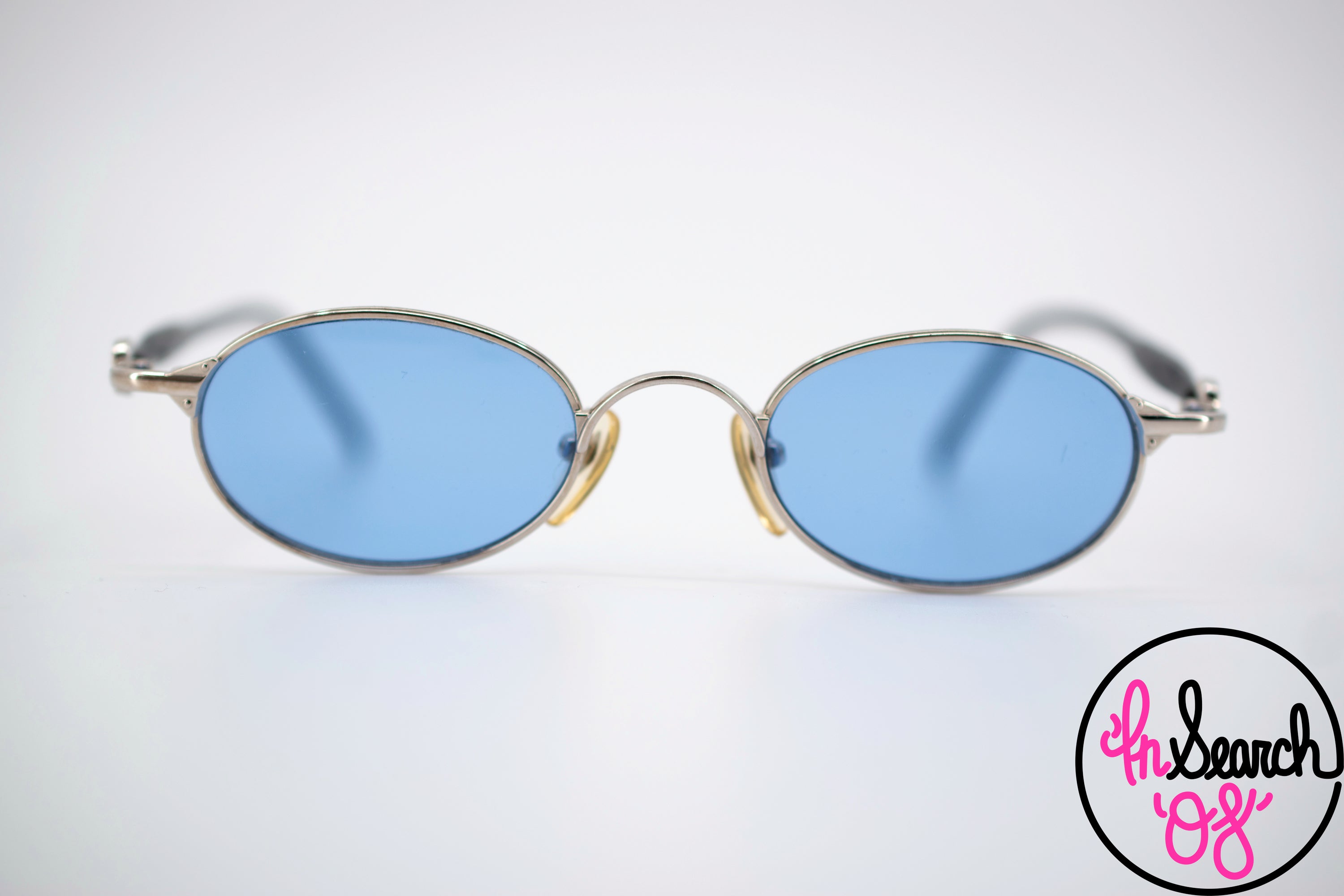 Jean Paul Gaultier 58-7205 Silver Nas Belly Sunglasses
