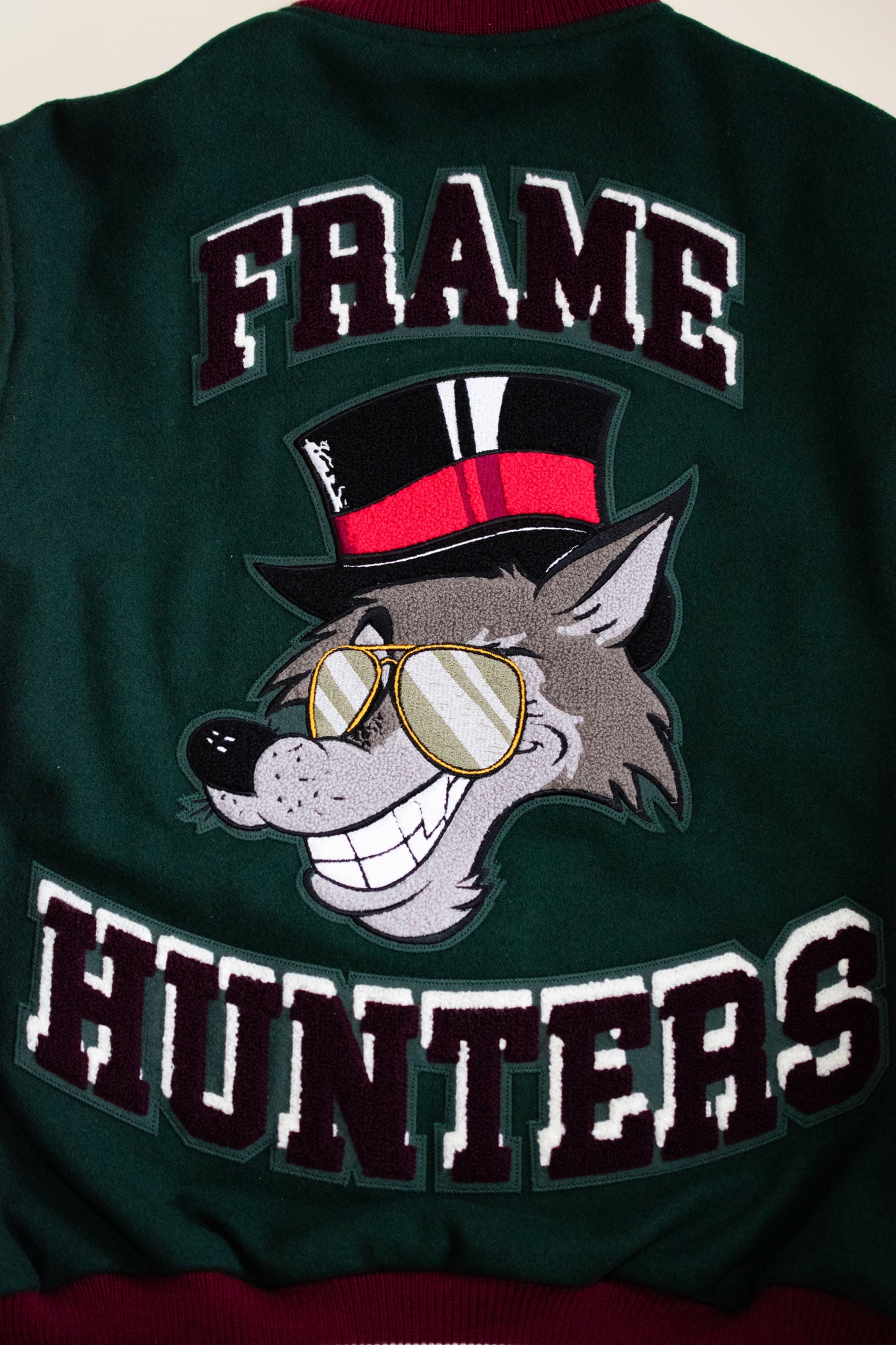 1966 Frame Hunters Varsity Jacket