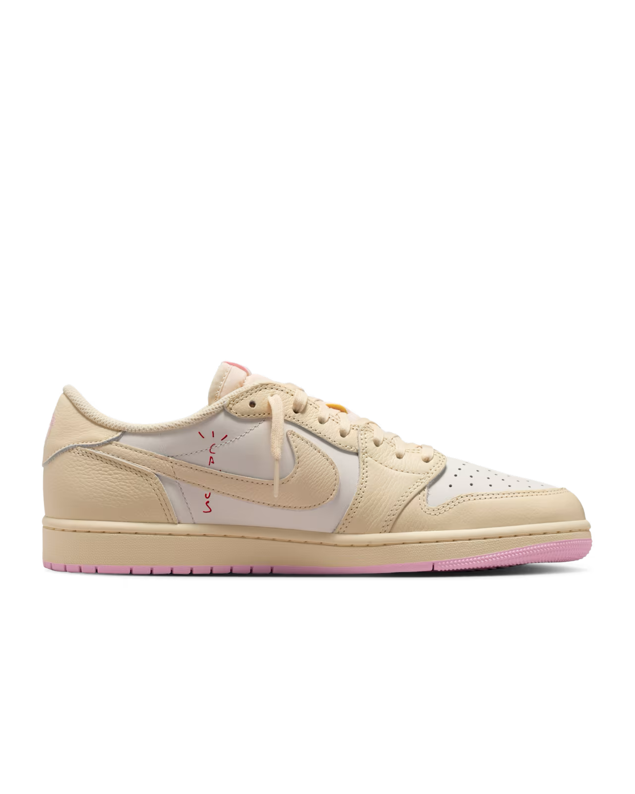 Travis Scott X Jordan 1 Retro Low OG SP "Shy Pink"